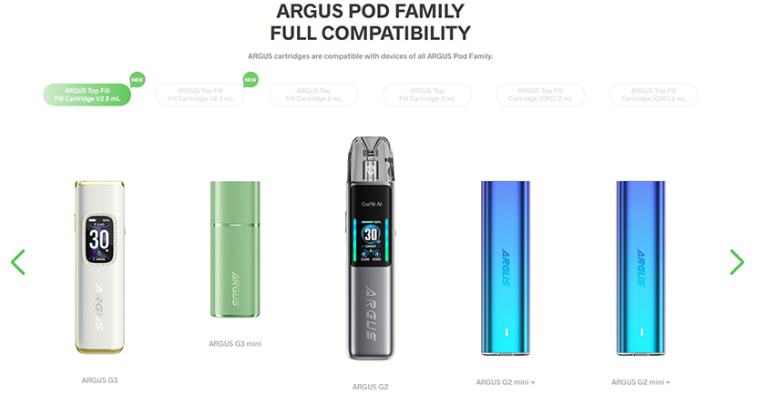 VOOPOO Argus G3 Mini Kit Pod Compatible