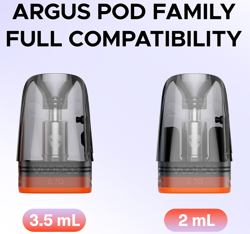 VOOPOO Argus G4 Pod Kit Compatible Pods