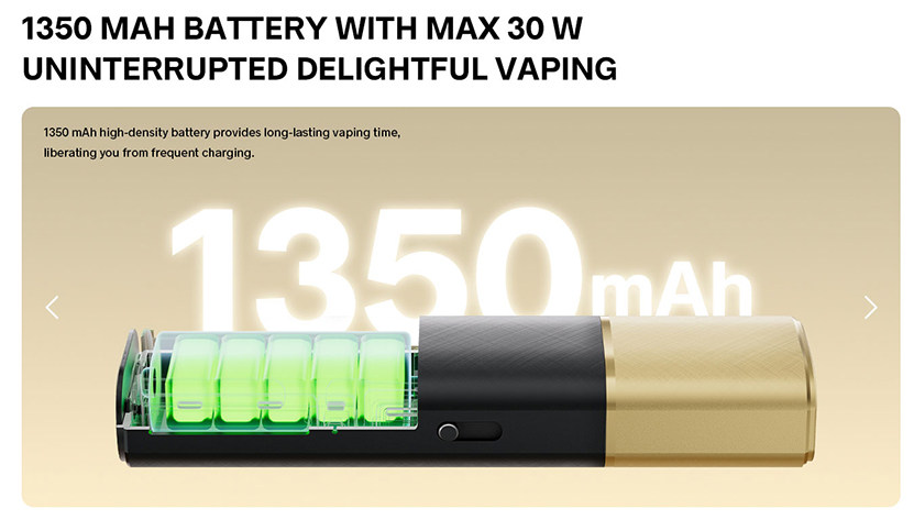 VOOPOO Argus Klyc Kit 1350mAh Battery