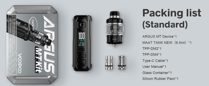 VOOPOO Argus MT Kit Package
