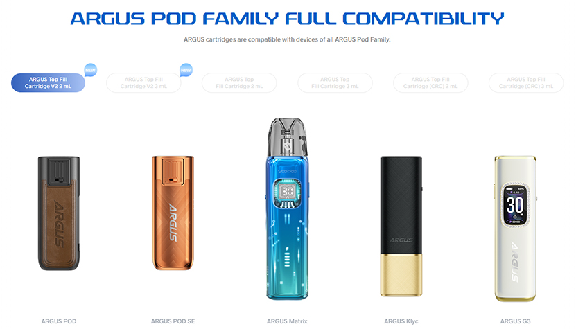VOOPOO Argus Matrix Kit Compatible
