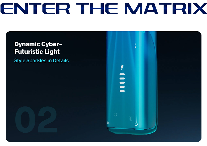 VOOPOO Argus Matrix Kit Dynamic Cyber Futuristic Light
