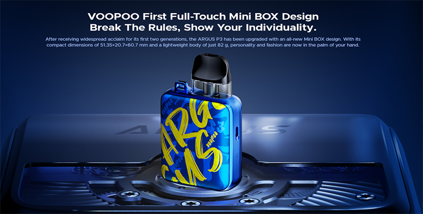 VOOPOO Argus P3 Kit Mini Box Design