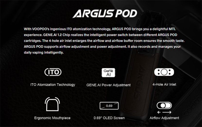 VOOPOO Argus Pod Kit Feature 6
