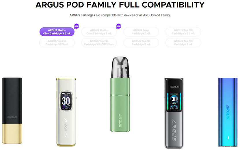 VOOPOO Argus Z3 Kit Pod Compatible