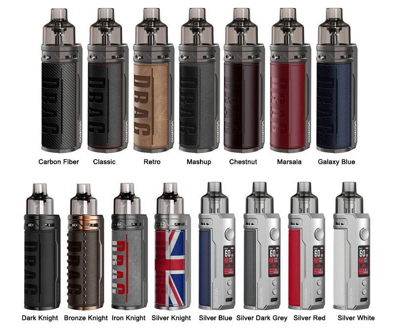 VOOPOO DRAG S Kit Full Colors