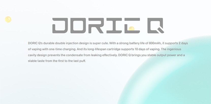 VOOPOO Doric Q Kit Short Description