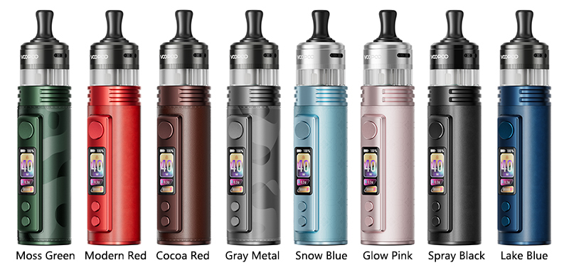 best vape tanks VOOPOO Drag H40 Pro Kit 2450mAh 40W