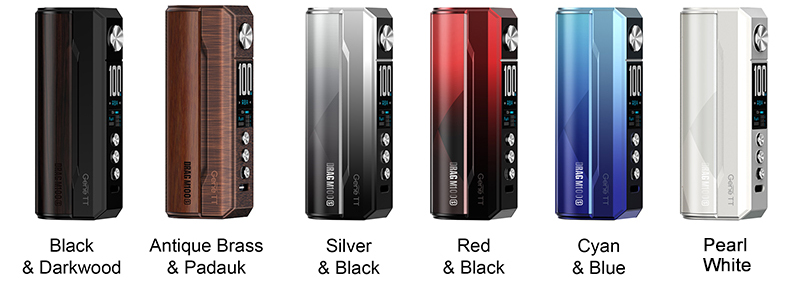 VOOPOO Drag M100S Mod Colors