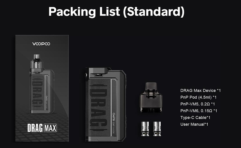 VOOPOO Drag Max Kit Package