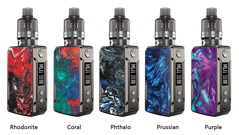 VOOPOO Drag Mini Platinum Refresh Kit Colors