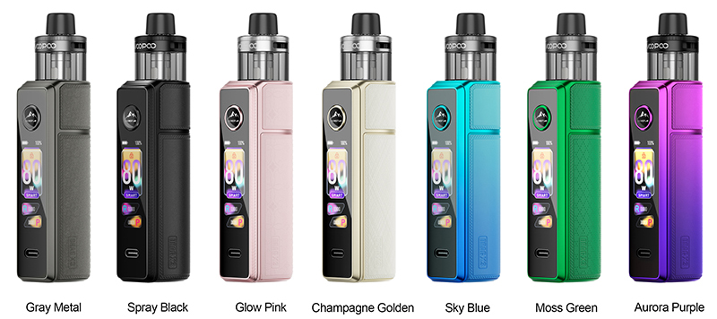 VOOPOO Drag X3 Kit Colors