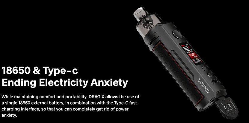 VOOPOO Drag X Kit Feature 2