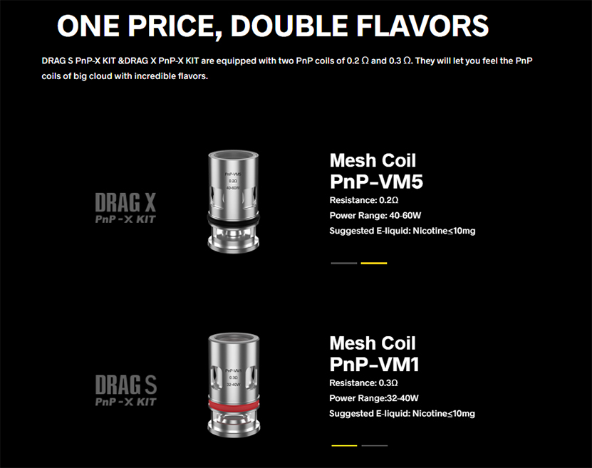 VOOPOO Drag X PnP X Kit Feature 4