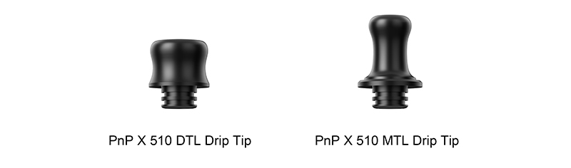 VOOPOO PnP X Drip Tip Types