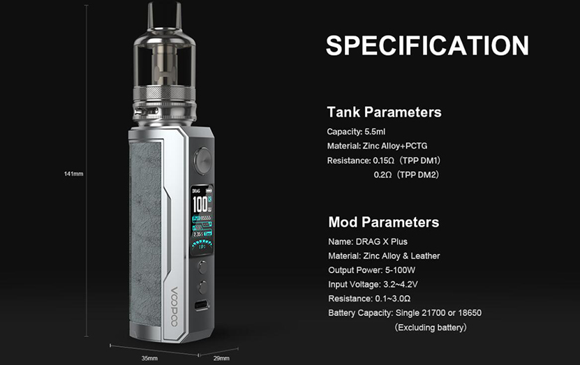 VOOPOO TPP Pod Tank Feature 3
