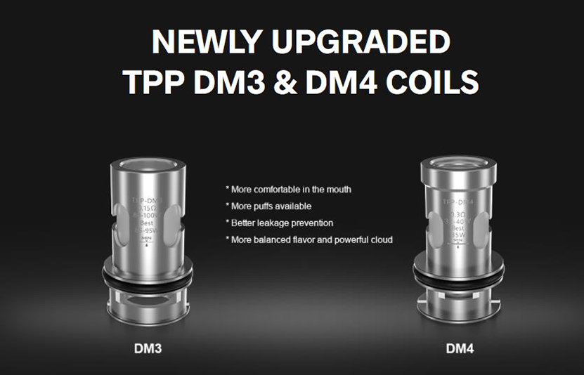 VOOPOO TPP X Pod Tank Coil Included