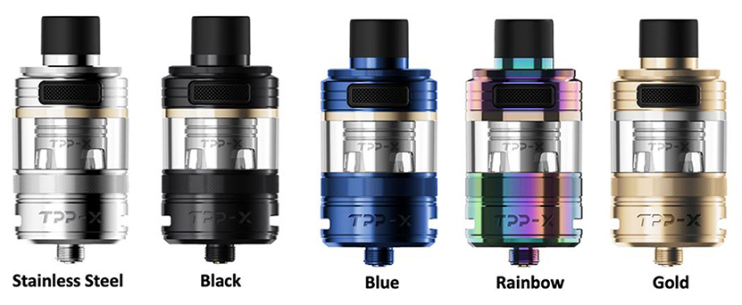 VOOPOO TPP X Pod Tank Colors