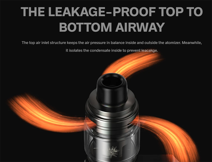 VOOPOO UFORCE L Tank Leakproof Top to Bottom Airway