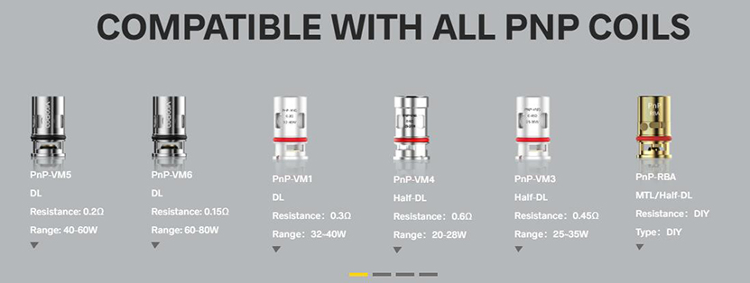 VOOPOO VINCI 2 Pod Cartridge Compatibel with PnP Coil