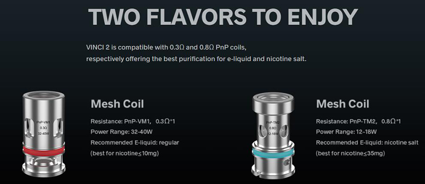 VOOPOO VINCI 2 Pod Cartridge Mesh Coil