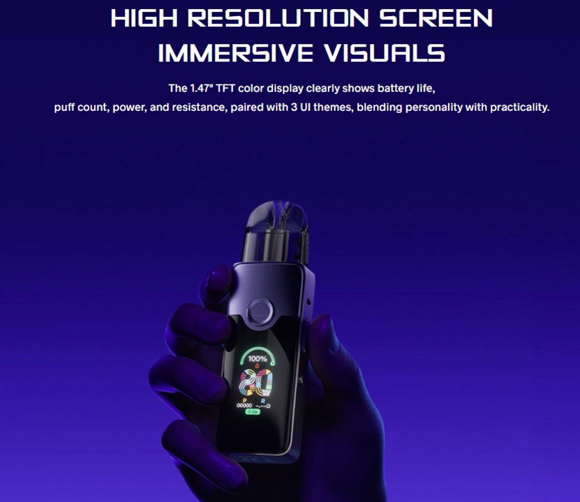 VOOPOO VINCI E80 Kit TFT Screen