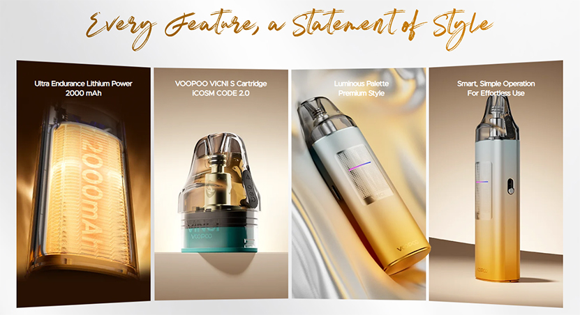 VOOPOO Vinci S Pod Kit Features