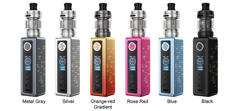VOOPOO Vinci Spark100 Kit Full Color New - 【VOOPOO】Vinci Spark 100 Kitをレビュー！～メタリックボディにスターライトパネルがオシャレなMOD！～