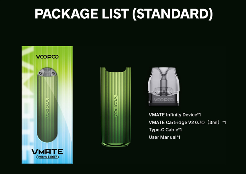 VOOPOO Vmate Infinity Edition Package