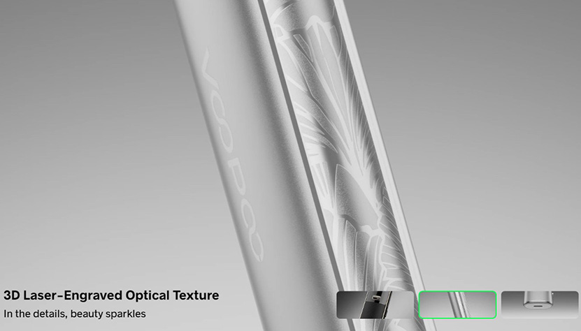 VOOPOO Vmate Pro 2 Kit 3D Laser Engraved Optical Texture