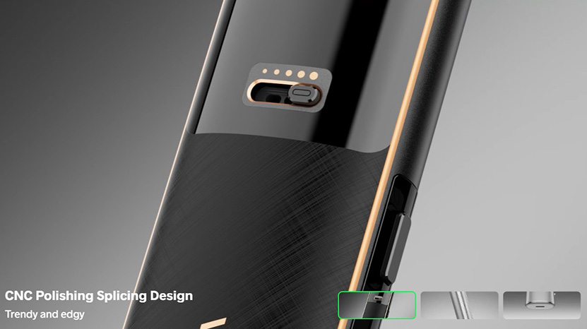 VOOPOO Vmate Pro 2 Kit CNC Polishing Splicing Design