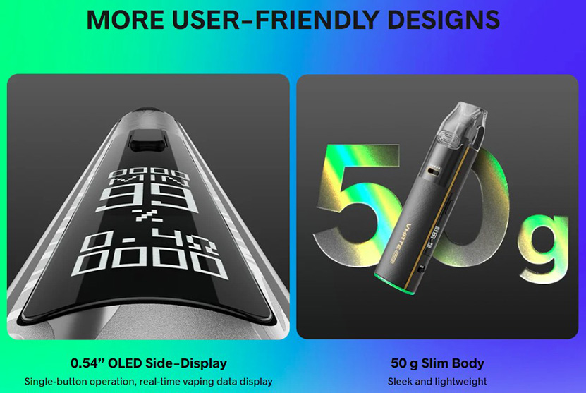 VOOPOO Vmate Pro 2 Kit User-friendly Design