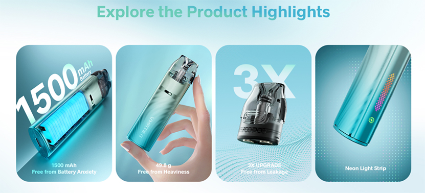 VOOPOO Vmate i3 Pod Kit Features