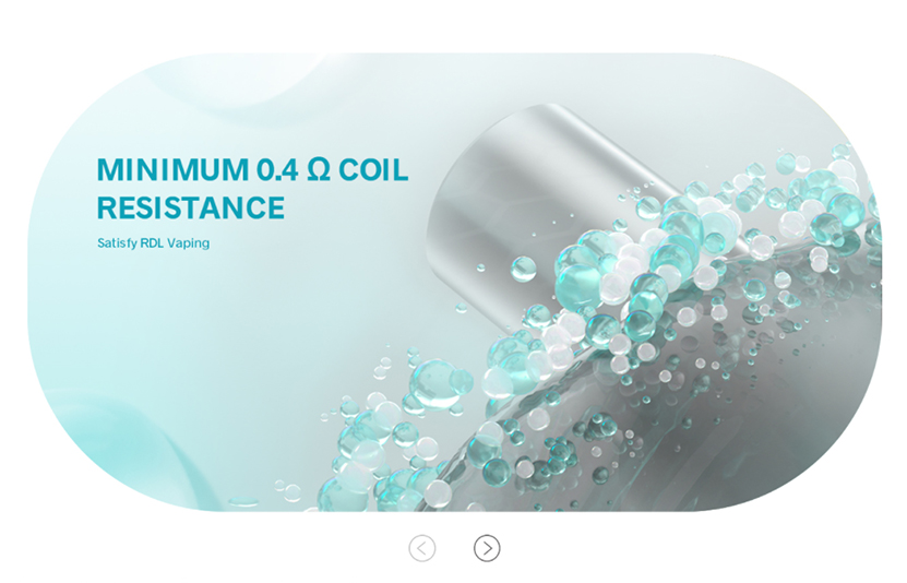 VOOPOO Vmate i3 Pod Kit Minimum Resistance