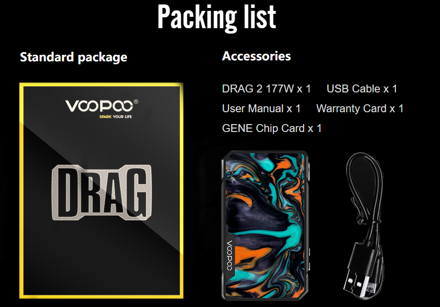 VOOPOO Drag 2 Mod Features 10