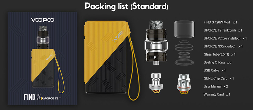 VOOPOOO Find S Vape Kit Features 12