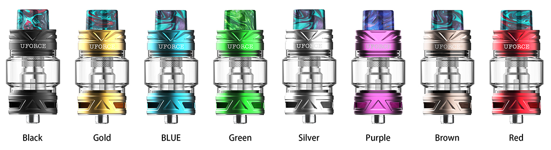 VOOPOO UFORCE T2 Tank Colors