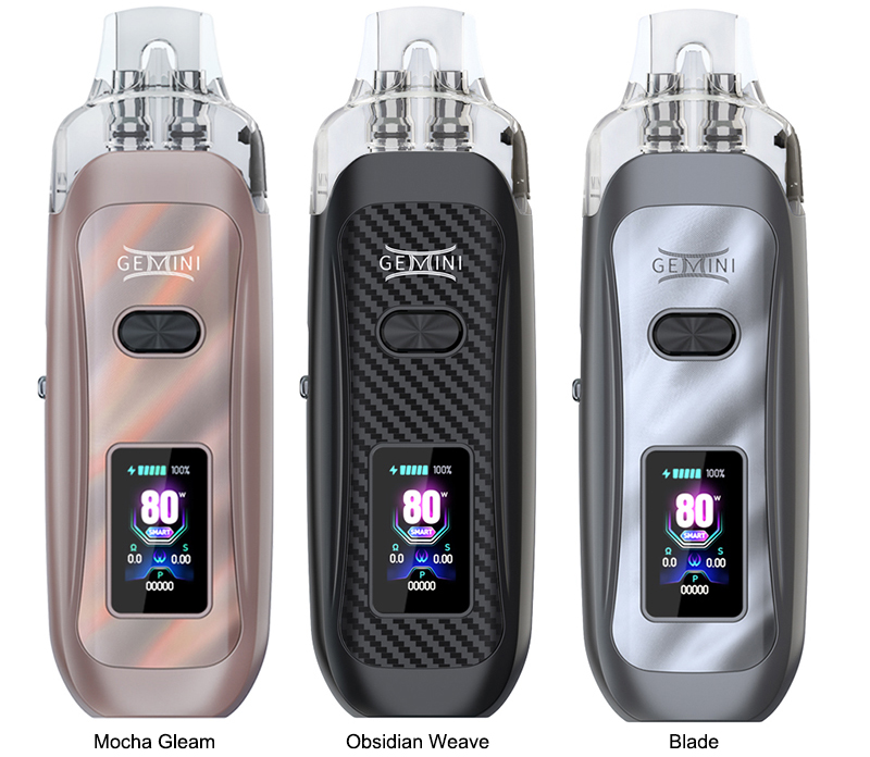 Vandy Vape Gemini Pod Kit Colors