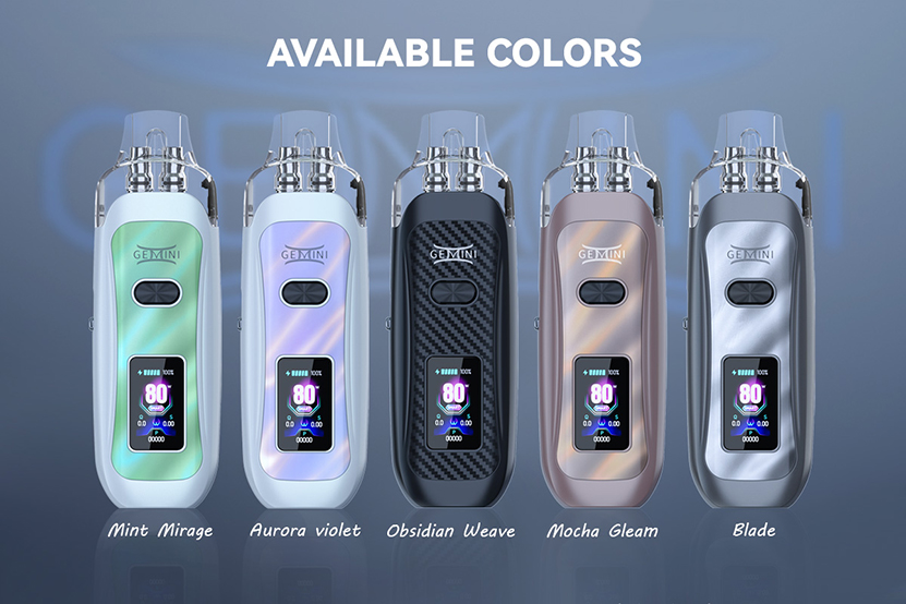 Vandy Vape Gemini Pod Kit Available Colors