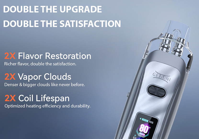 Vandy Vape Gemini Pod Kit Double Satisfaction