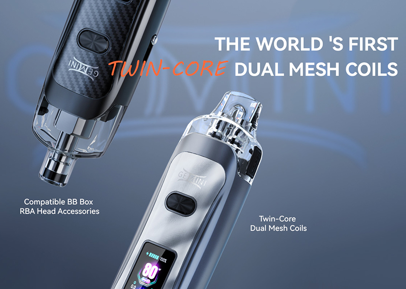 Vandy Vape Gemini Pod Kit Dual Mesh Coils