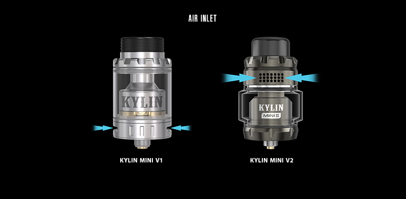Kylin Mini V2 RTA Atomizer Air Inlet