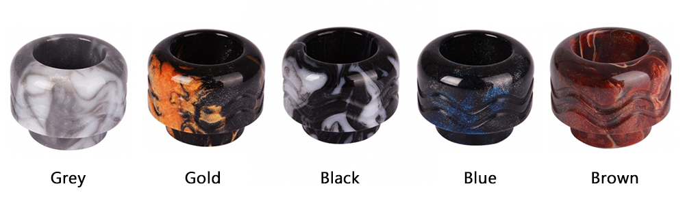 Vandy Vape MATO Resin Drip Tip Colors