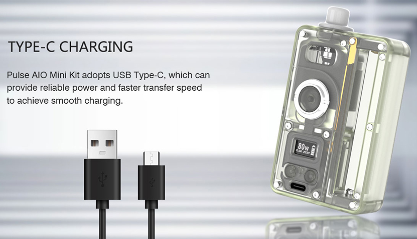 Vandy Vape Pulse AIO Mini Kit Type-C Charging