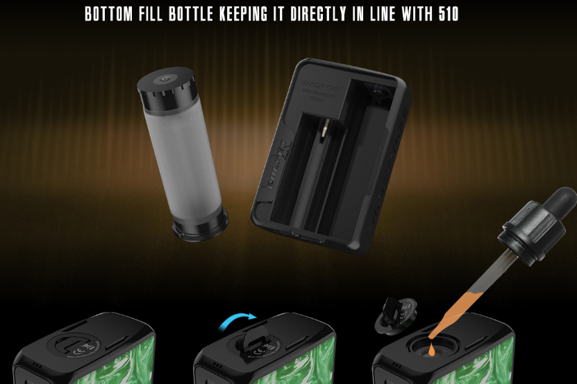 Pulse V2 Box Mod Bottom Filling