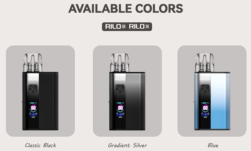 Vandy Vape Rilo GO Kit Colors Available