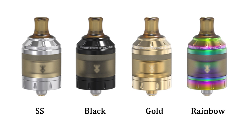 Vandy Vape Berserker Rebuildable Tank Atomizer Colors