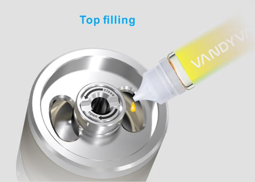 Berserker MTL RTA Tank Top Filling