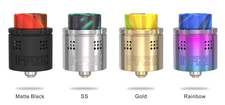 Vandy Vape Maze Sub Ohm BF RDA Colors 