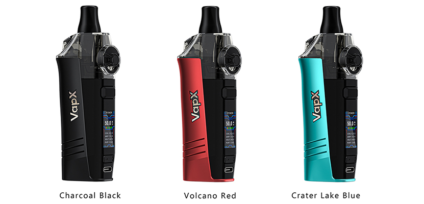 VapX Geyser S Pod Kit Full Colors